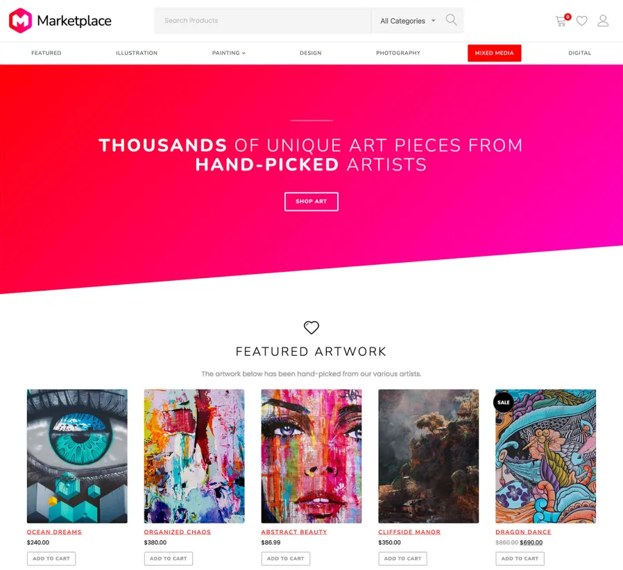 Marketplace for WooCommerce